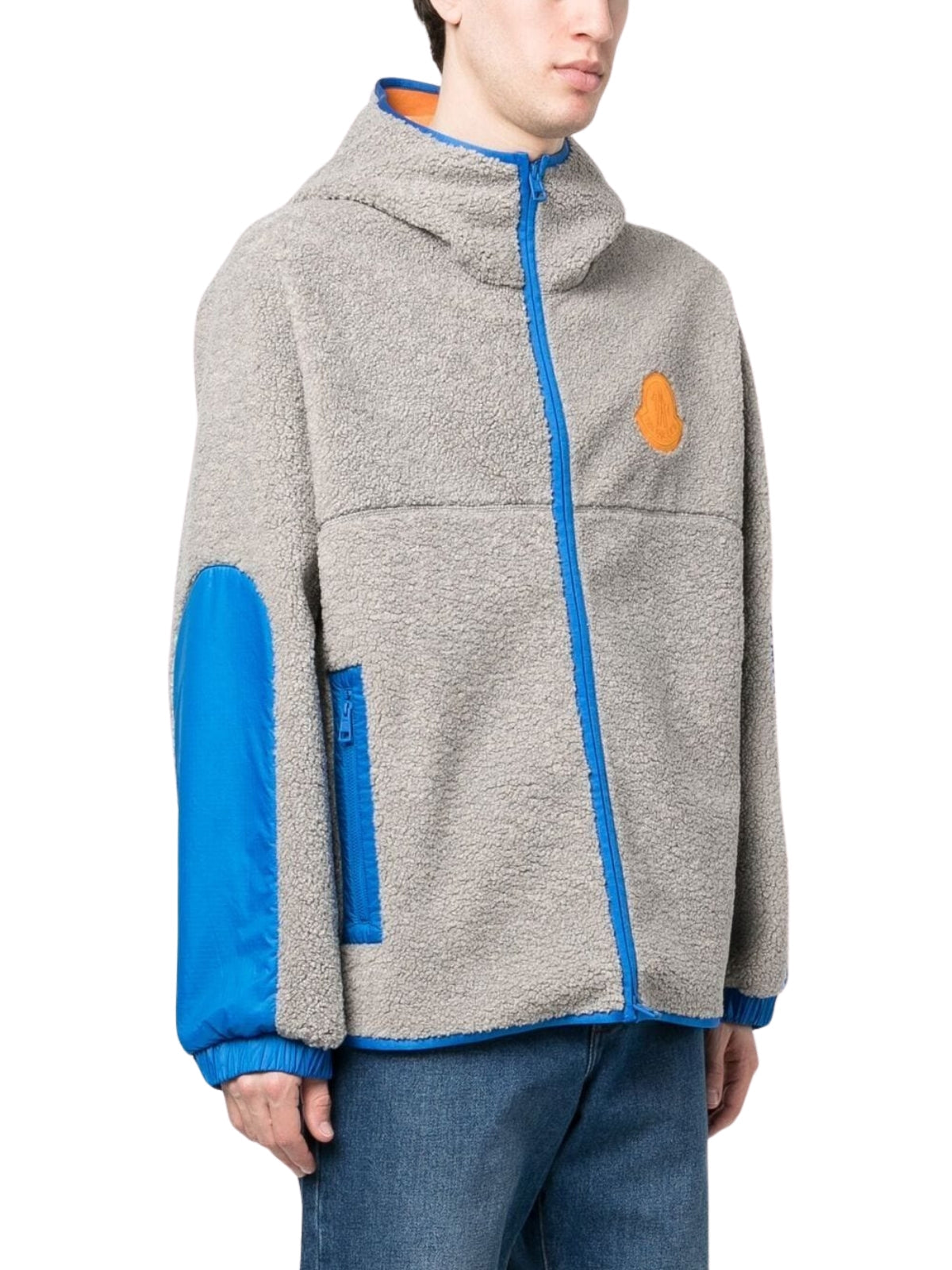 Moncler Jacket Malrif Grey-Blue