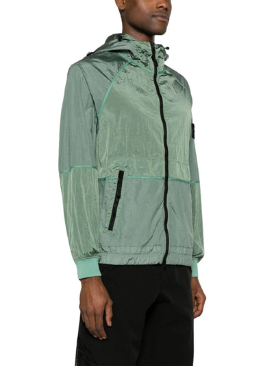 Stone Island Jacket Logo Green