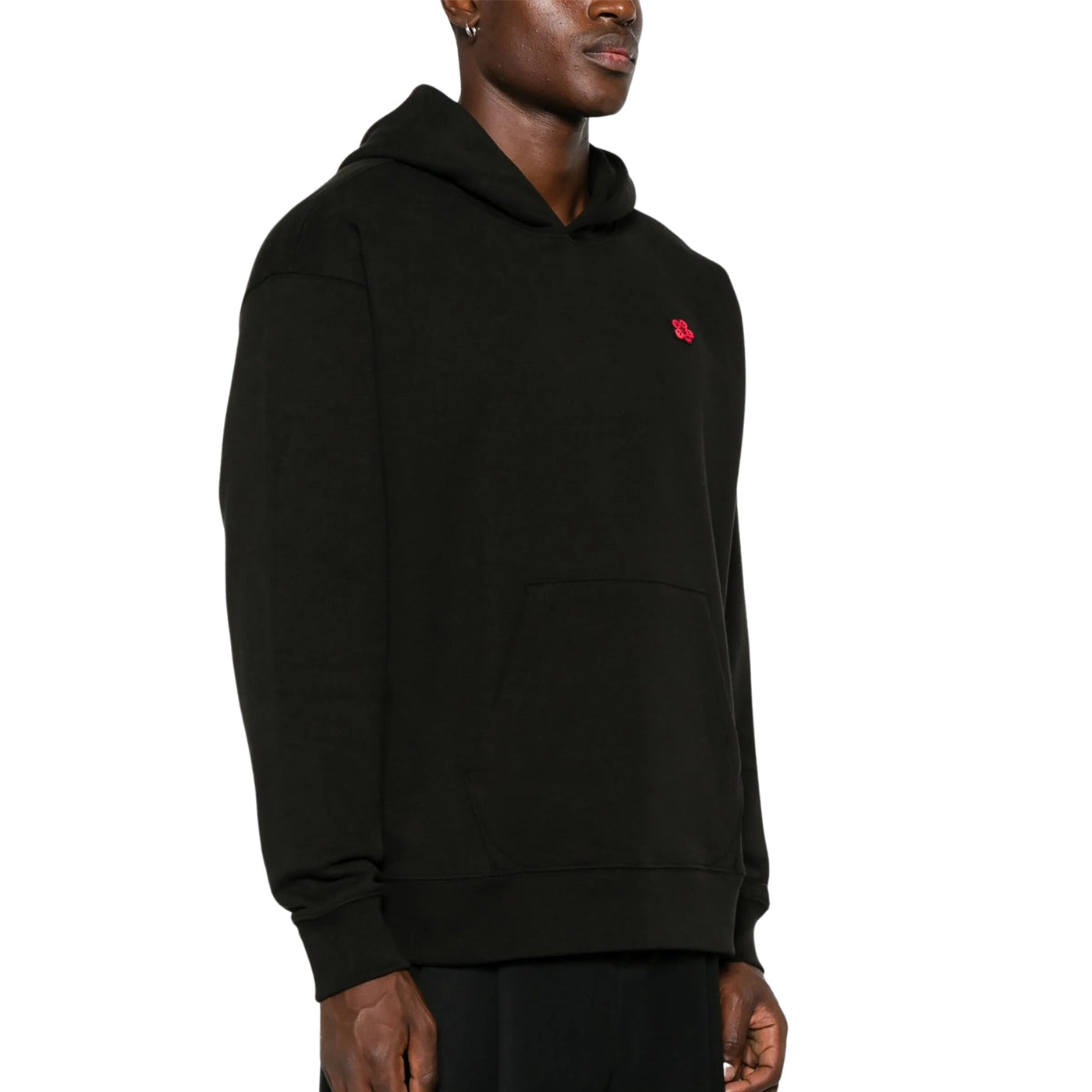 Kenzo Hoodie Flower Black