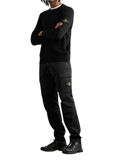 Stone Island Cargo Pants Black