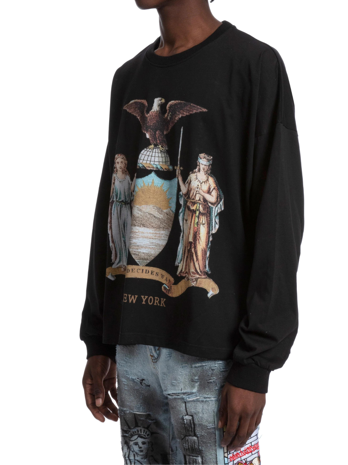 Who Decides War Sweater Crest Coal