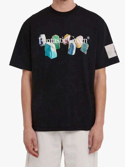 Msgm T-Shirt Graphic Print Black