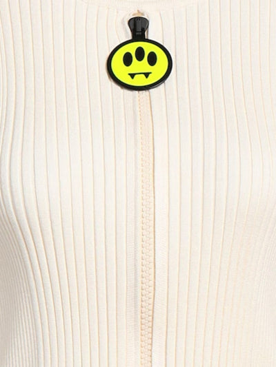 Barrow Sweater Turtleneck Logo Off-White