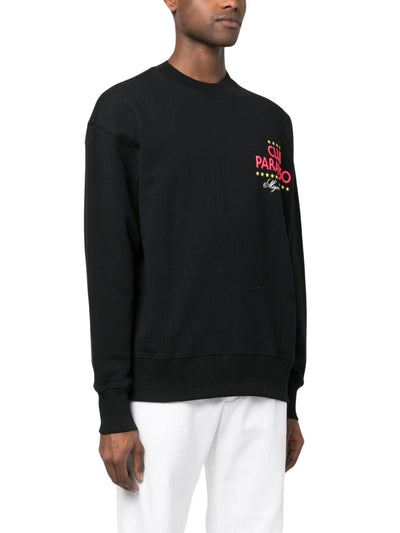 Msgm Sweater Club Paradiso Black