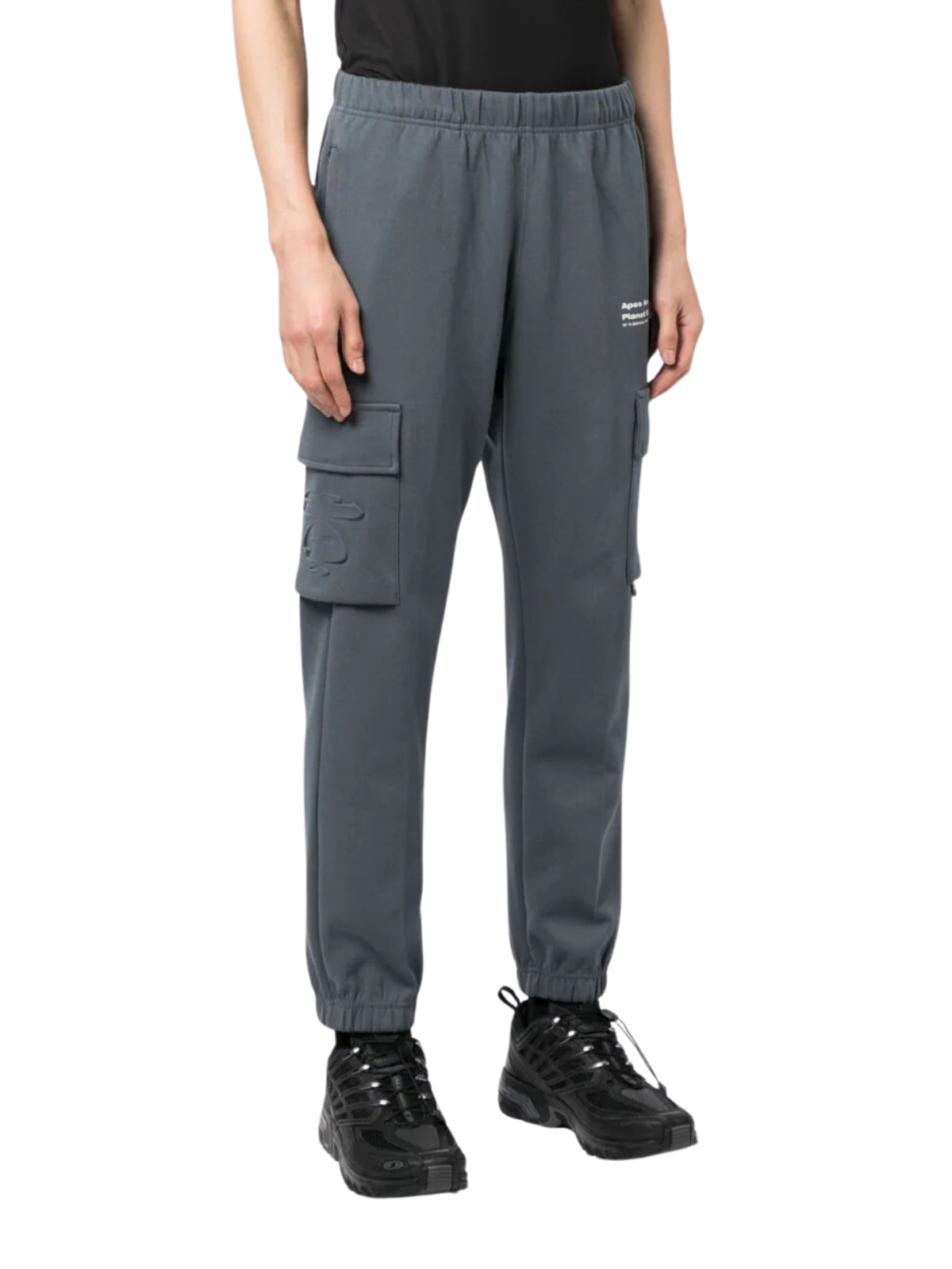 Aape Cargo Pants Logo Grey