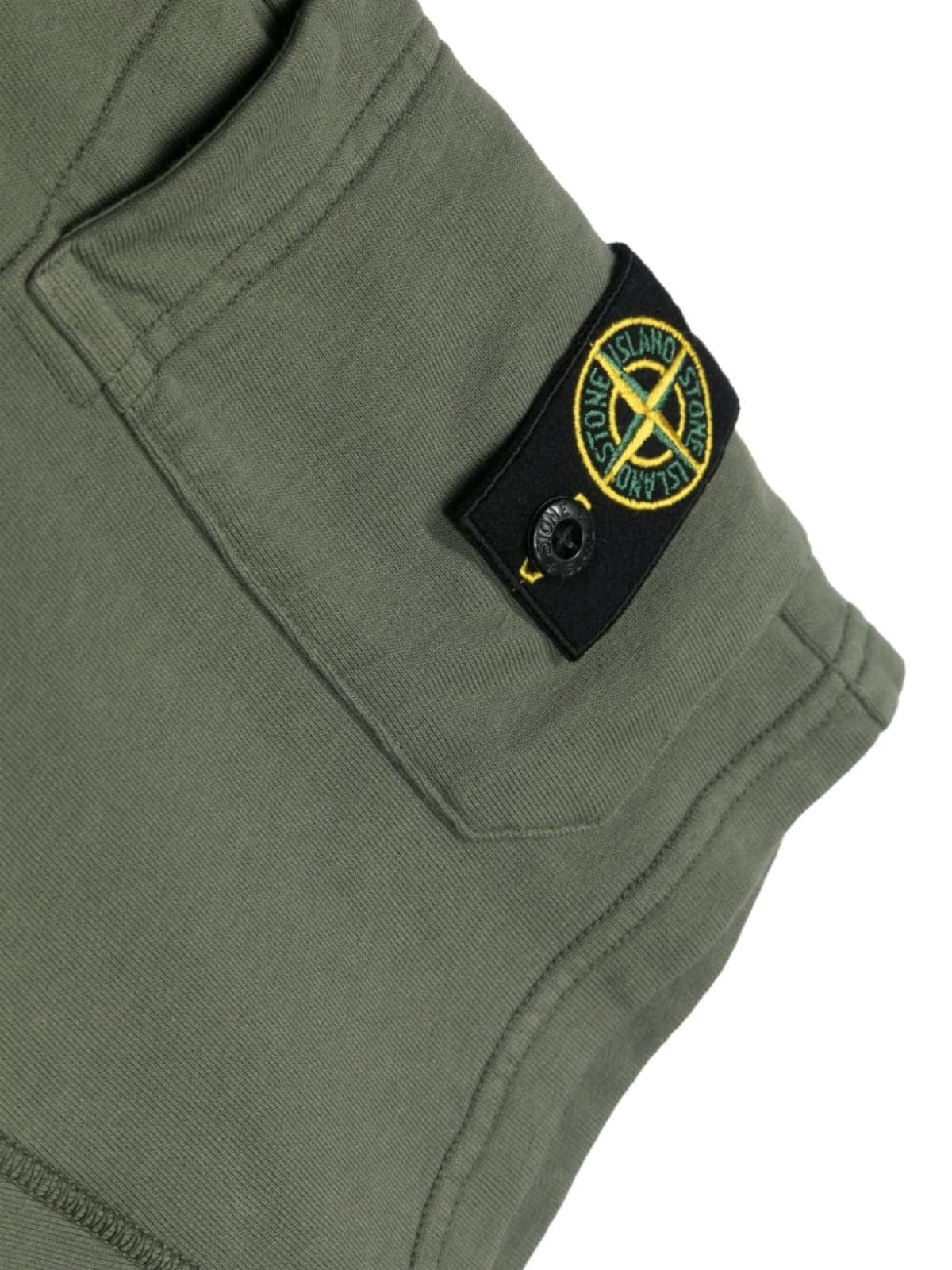 Stone Island Shorts Logo Green