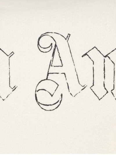 Palm Angels Sweater Shark Logo Butter