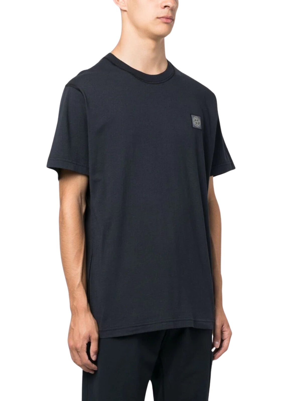 Stone Island T-Shirt Logo Black