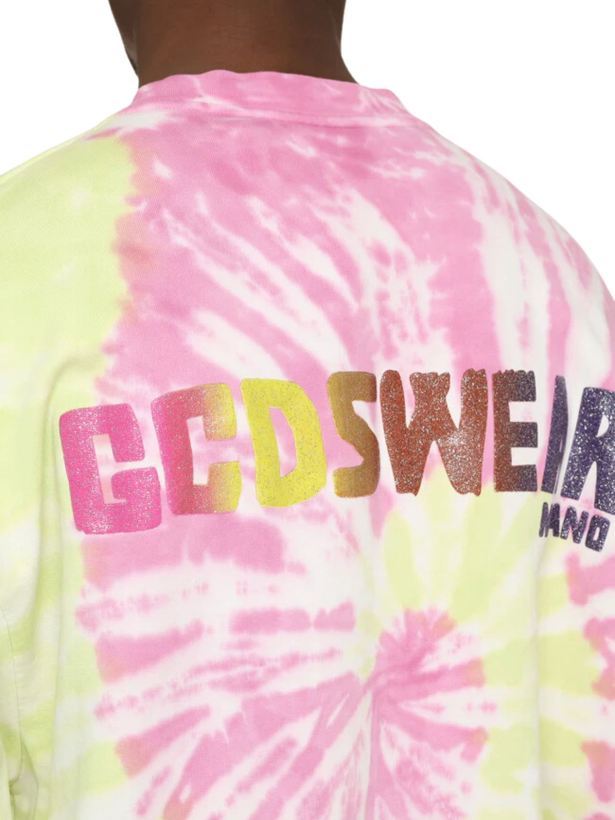 Gcds  Sweater Spiral Pinkgreen