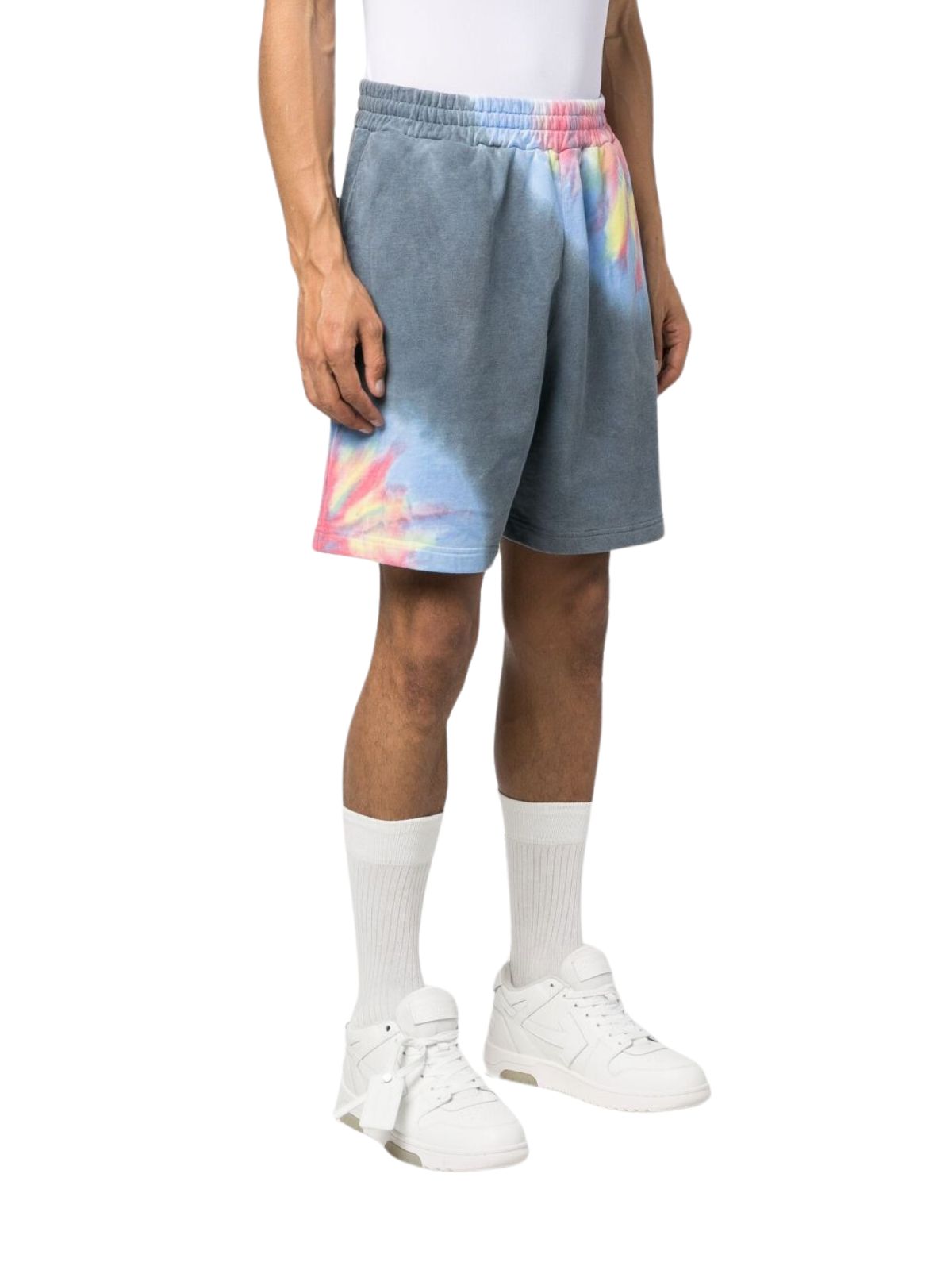 Msgm Shorts Bermuda Allover Print