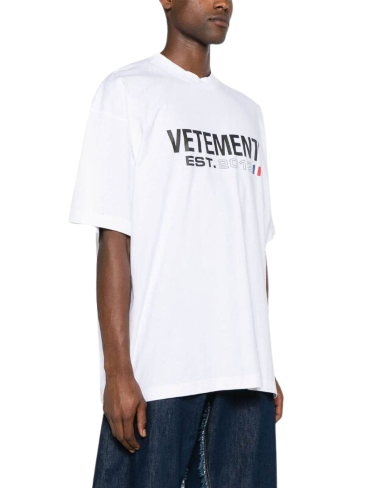 Vetements T-Shirt French White