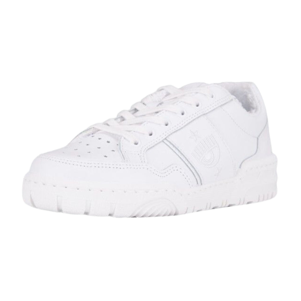 Chiara Ferragni Sneaker Crystal Stars Total White
