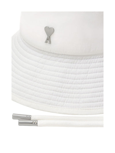Ami Bucket Hat With String Ivory