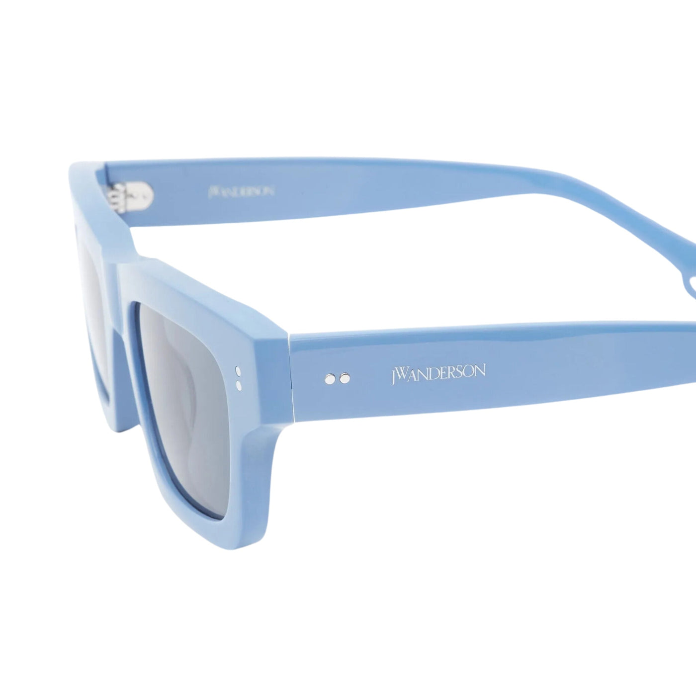 Jw Anderson Sunglasses Rectangle Baby Blue