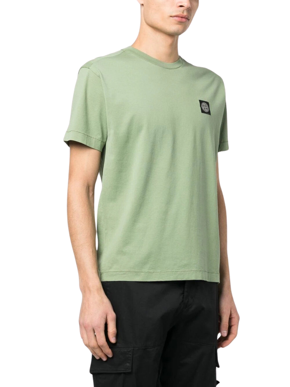 Stone Island T-Shirt Logo Green