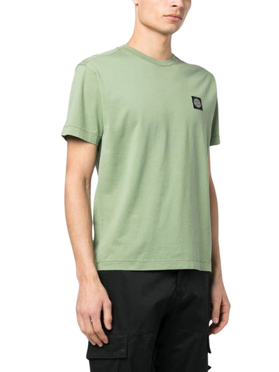 Stone Island T-Shirt Logo Green