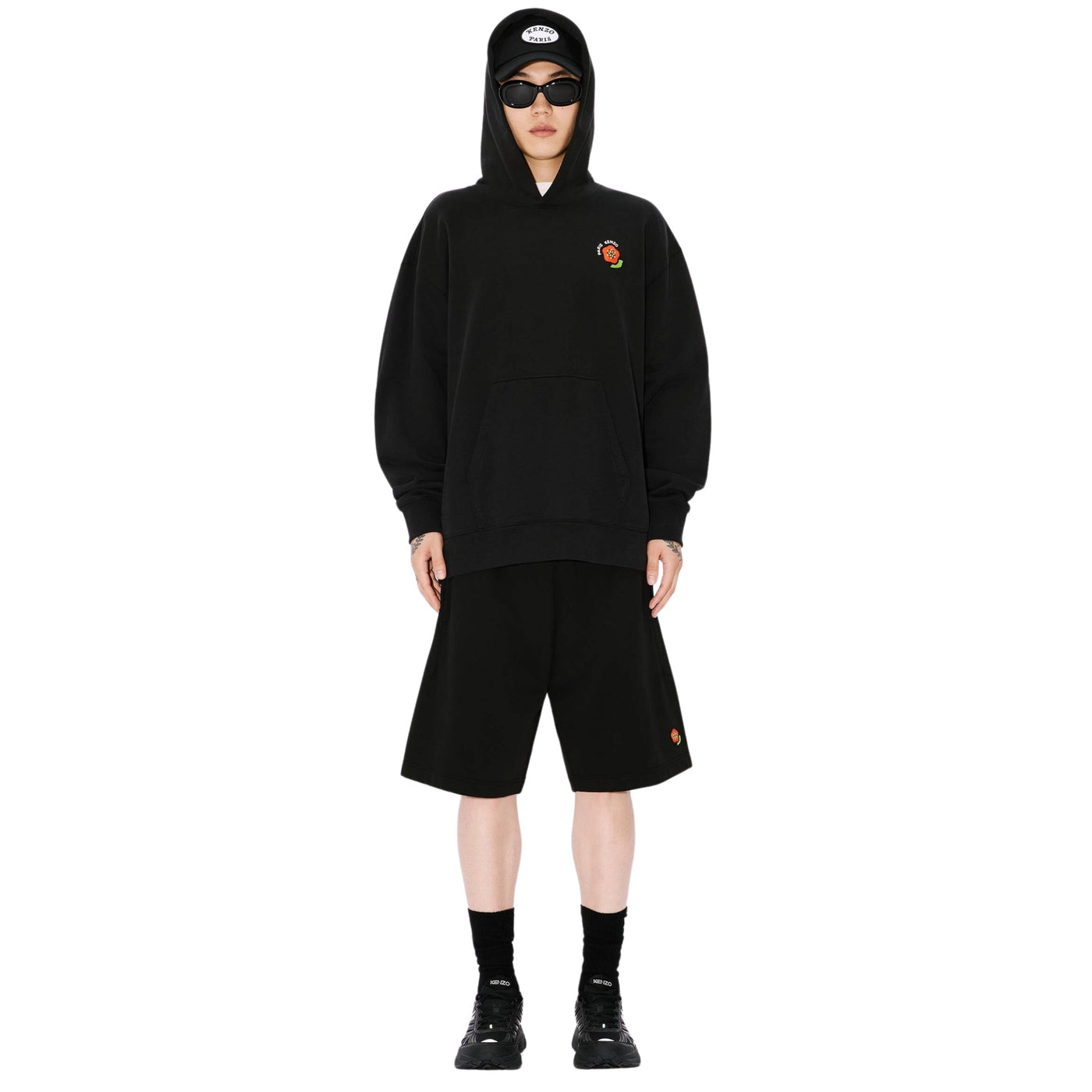 Kenzo Shorts Boke Flower Black