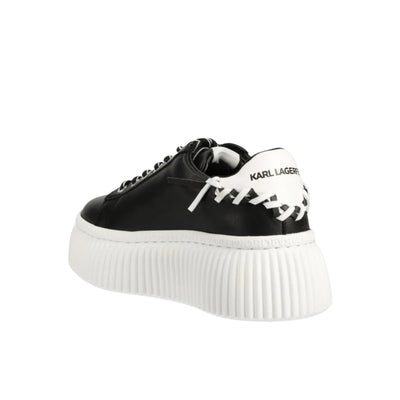 Karl Lagerfeld Sneaker Ladies Kreeper Whipstitch Black