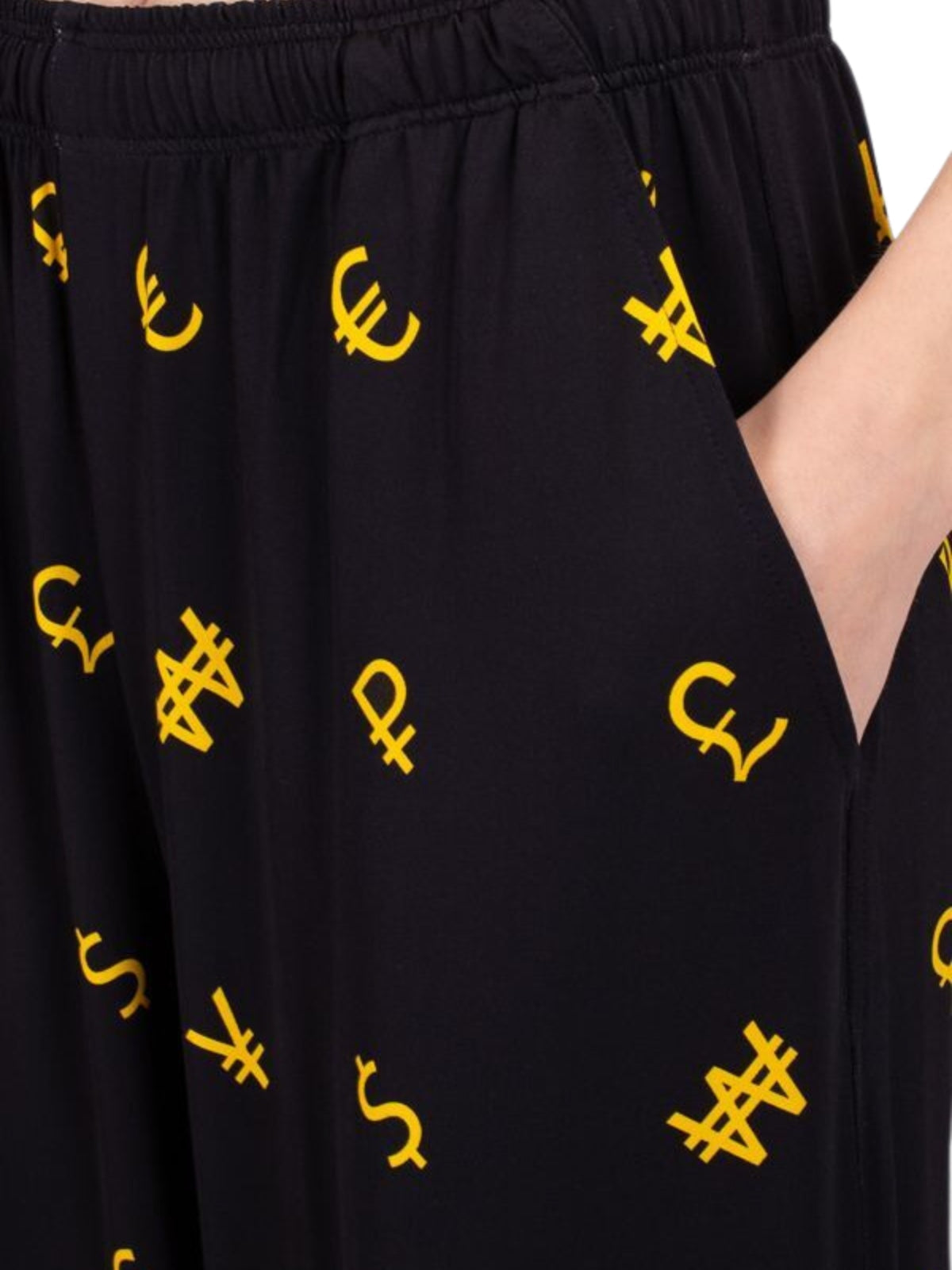 Vetements Pants Currency Black