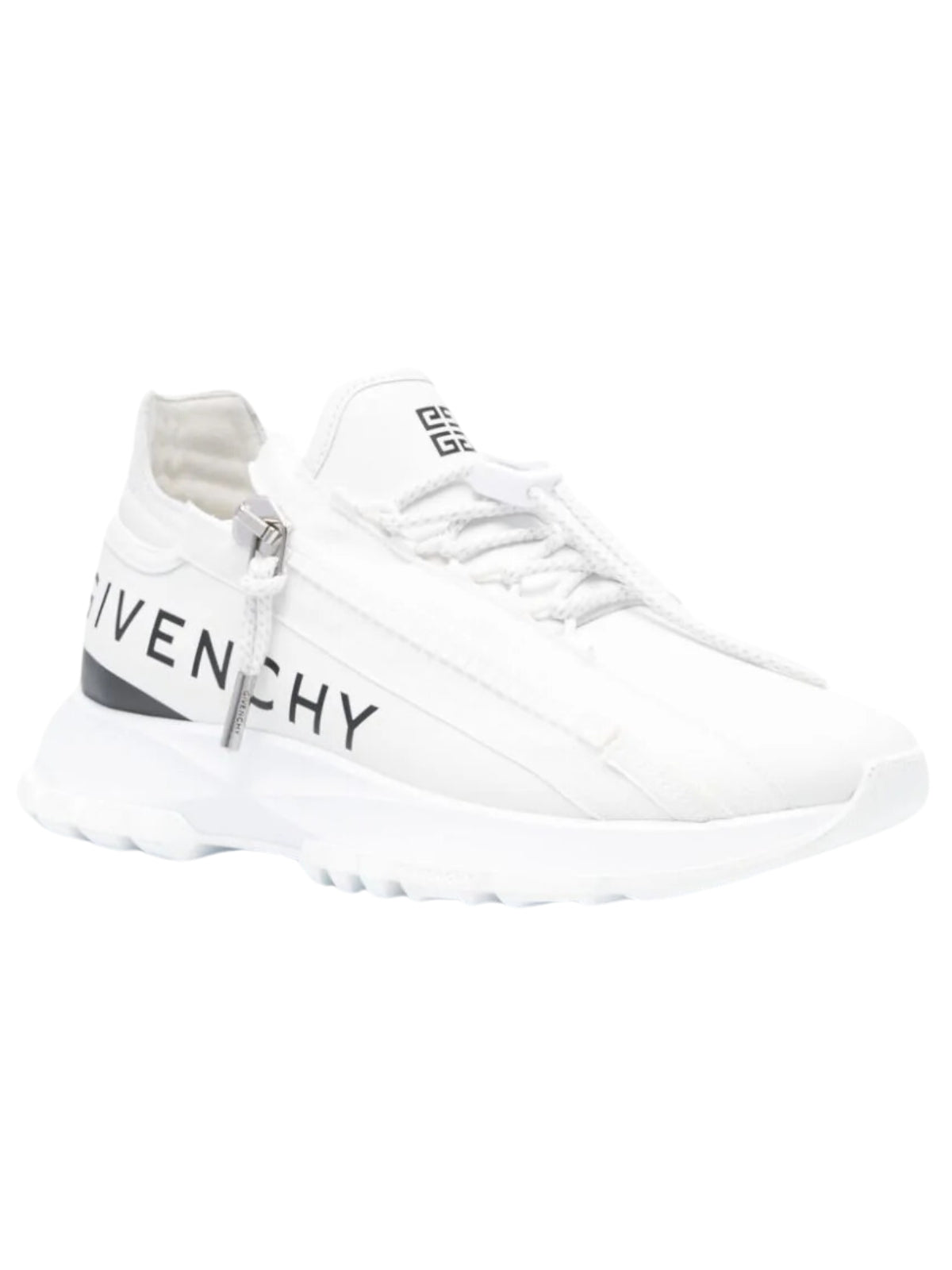 Givenchy Sneaker Runner Zip Logo White