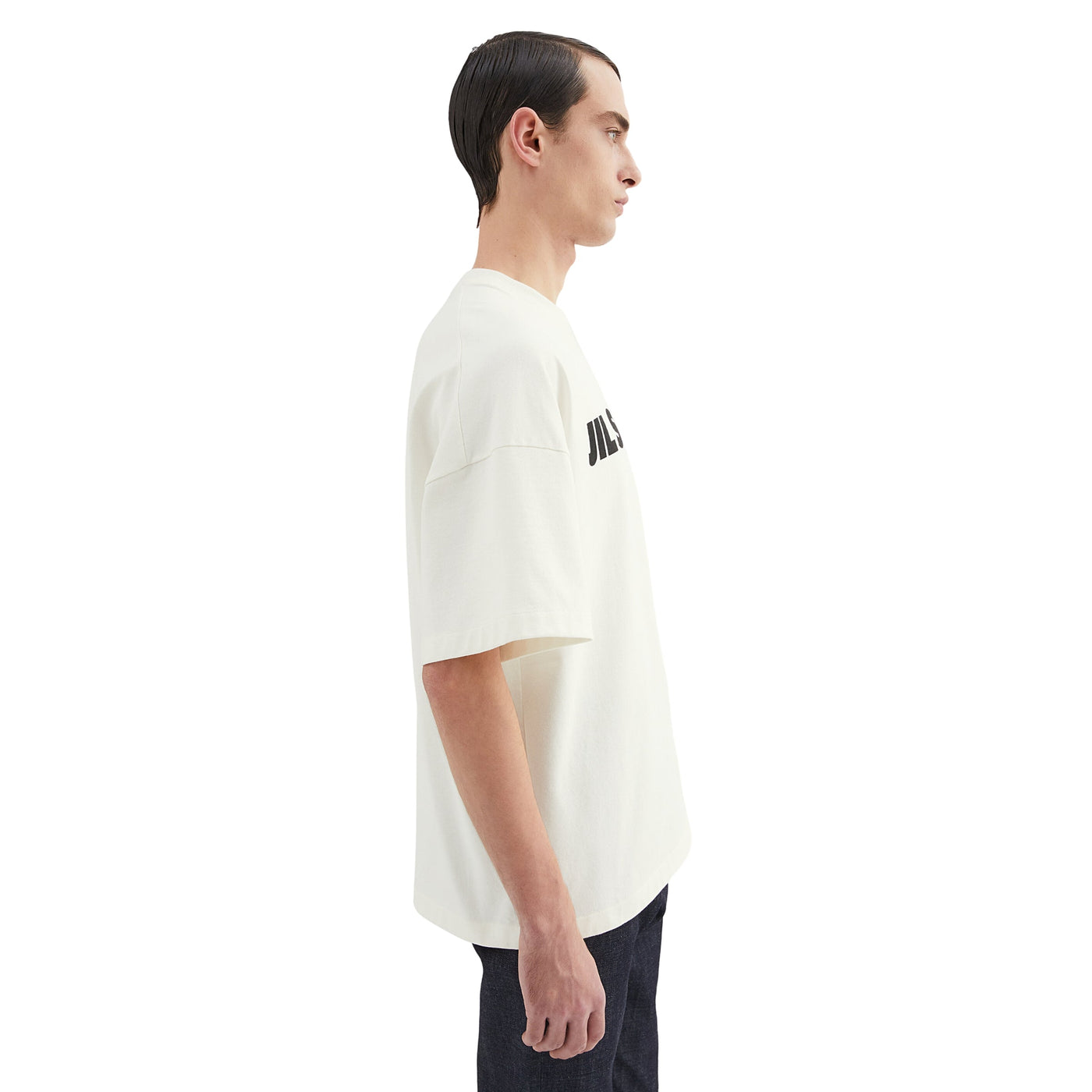 Jil Sander T-Shirt Knit Logo White