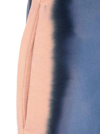 Msgm Track Pants Stripe Blue-Beige