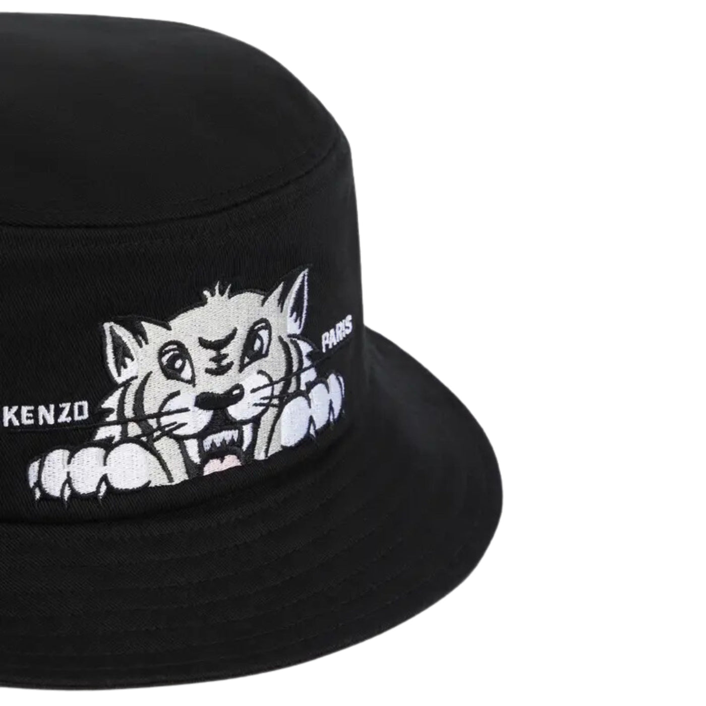 Kenzo Bucket Hat Tiger Black