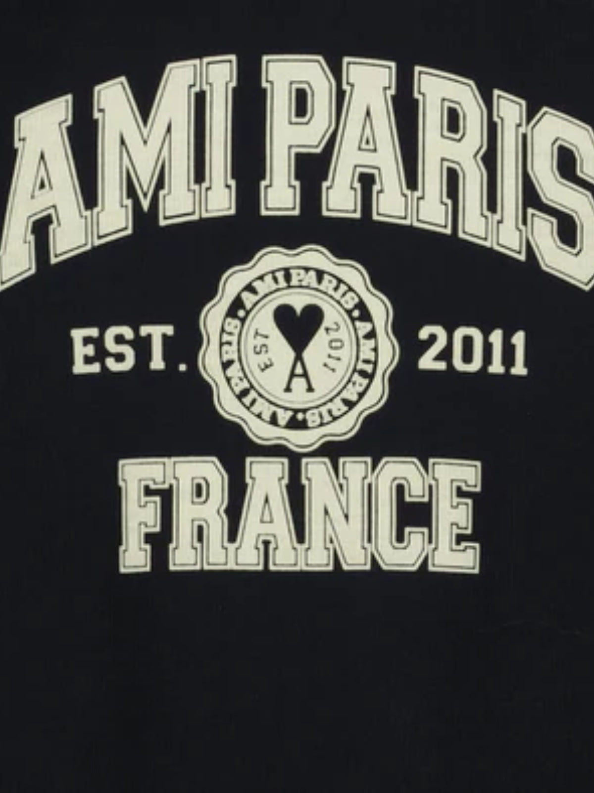 Ami  Sweater Paris Black