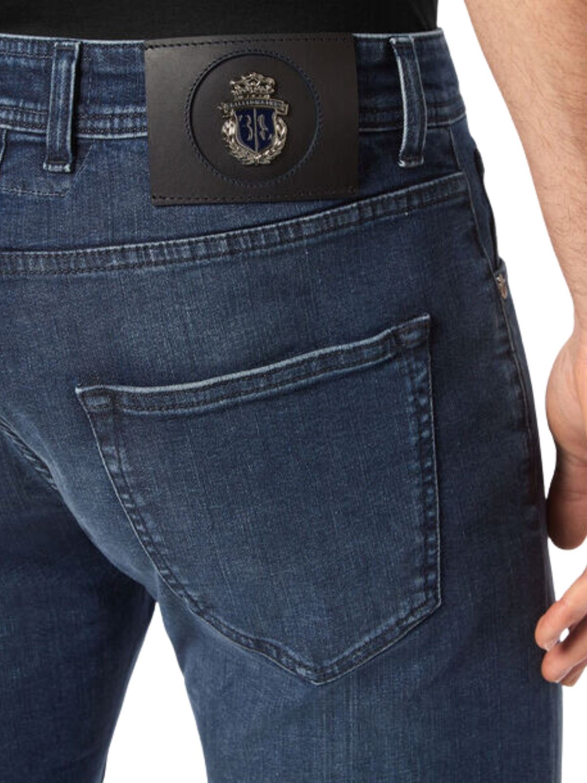 Billionaire Jeans Straight Cut Middle Blue