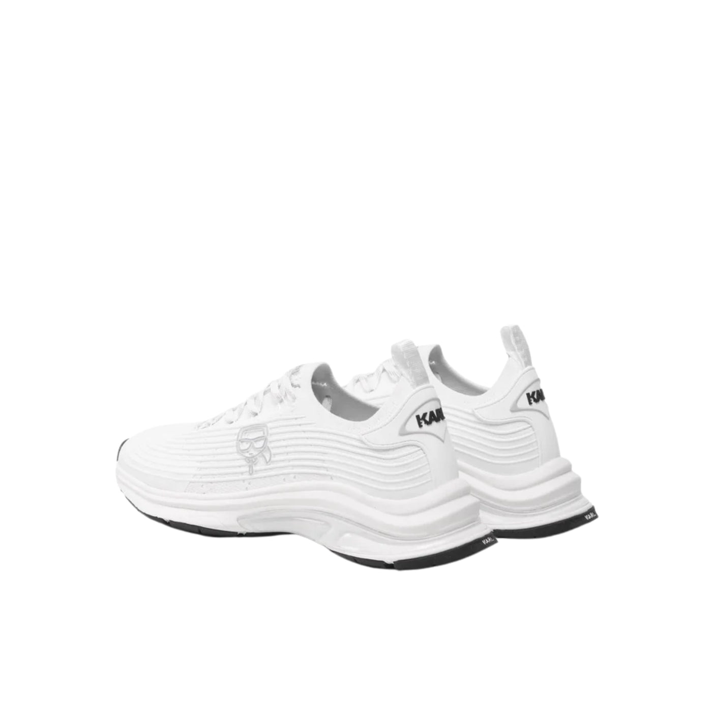 Karl Lagerfeld Sneaker Lux Finesse Plex Ikonic Knit White