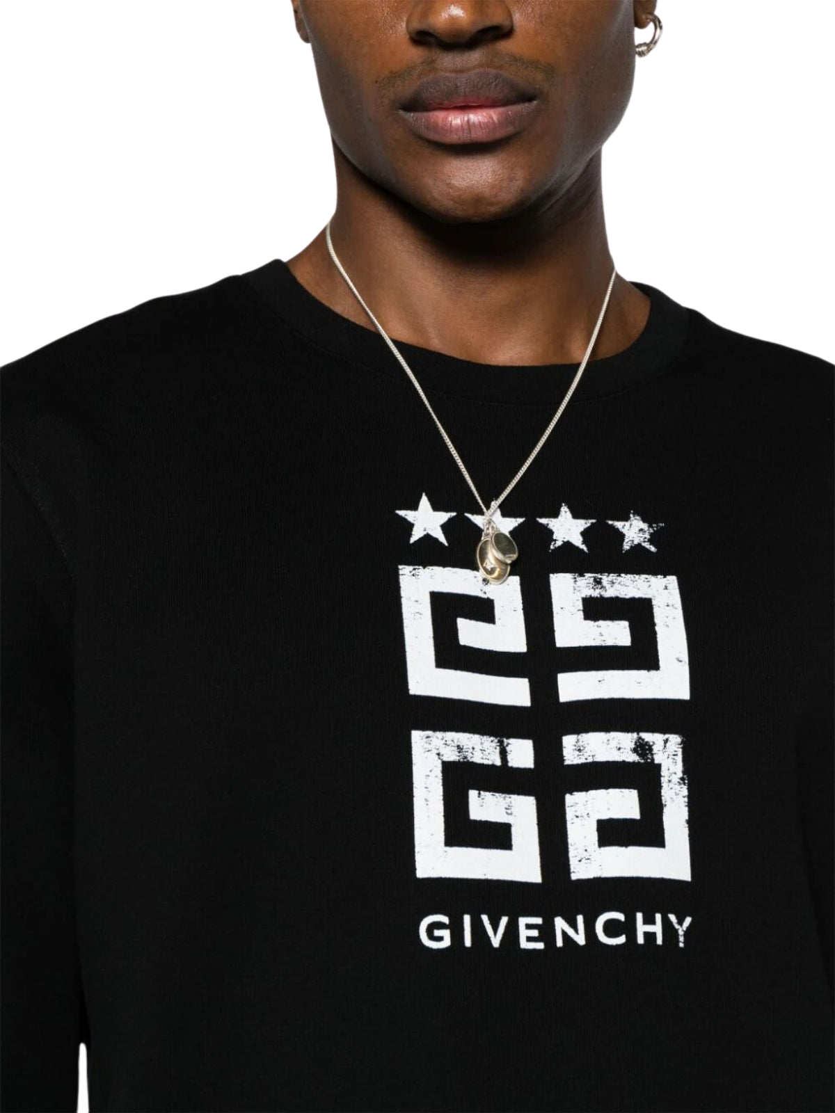 Givenchy Sweater Block Logo Black