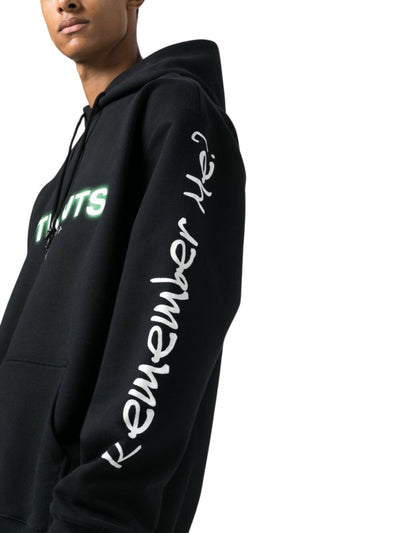 Vtmnts Sweater Remember Me Hoodie Black