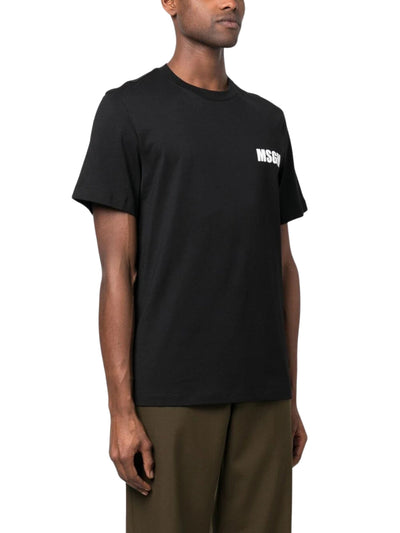 Msgm T-Shirt Logo Black