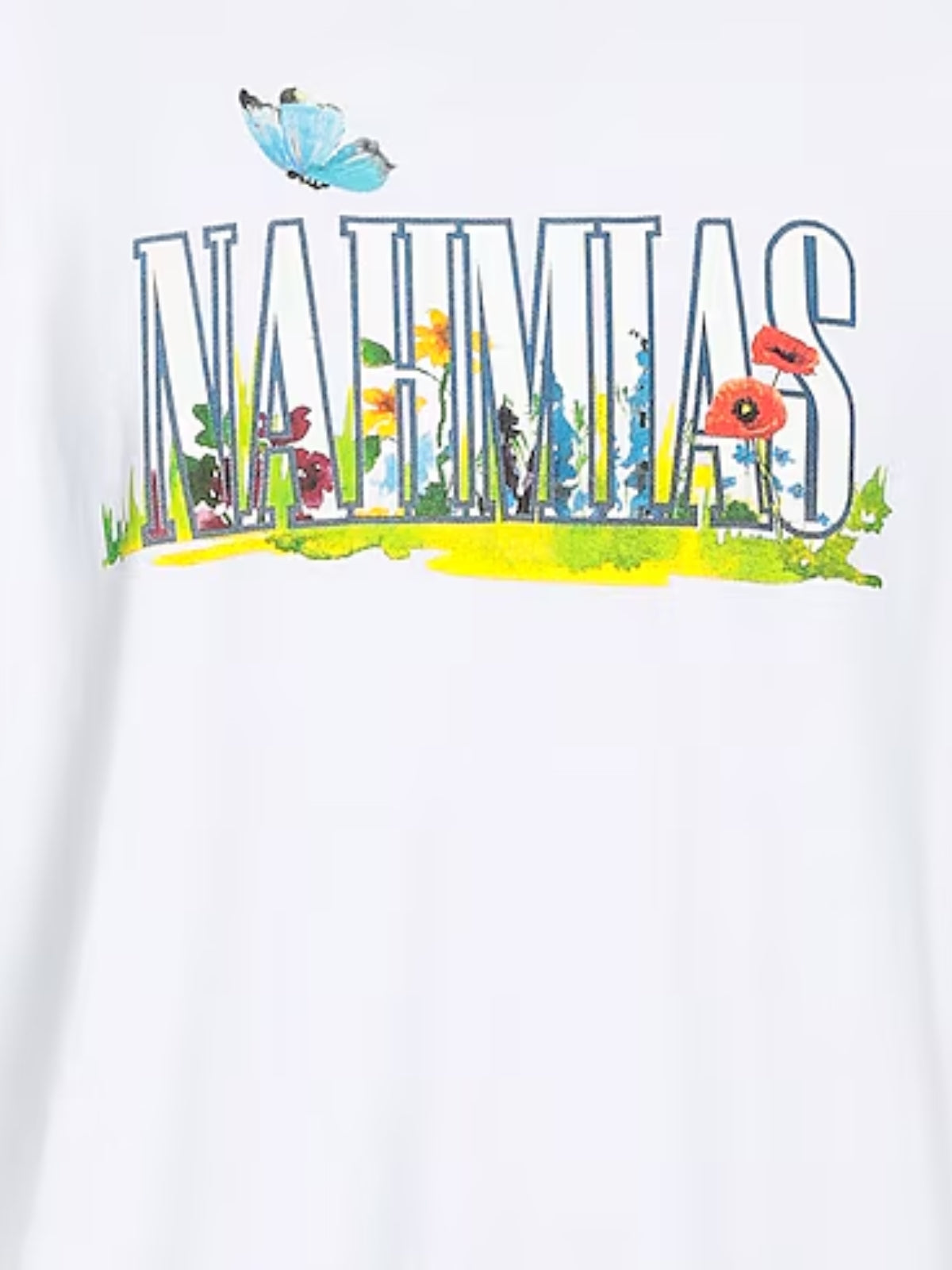 Nahmias T-Shirt Garden White