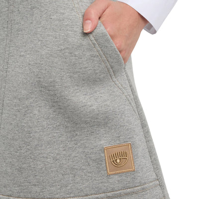 Chiara Ferragni Skirt Scuba Grey