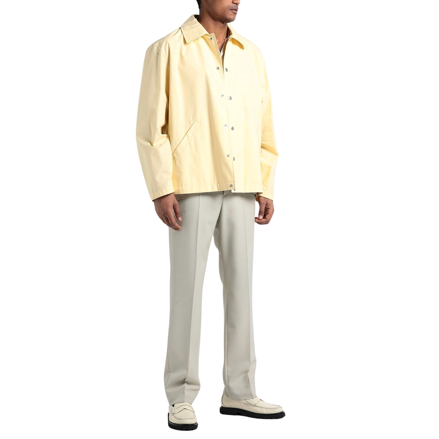 Jil Sander Jacket Button Down Cream