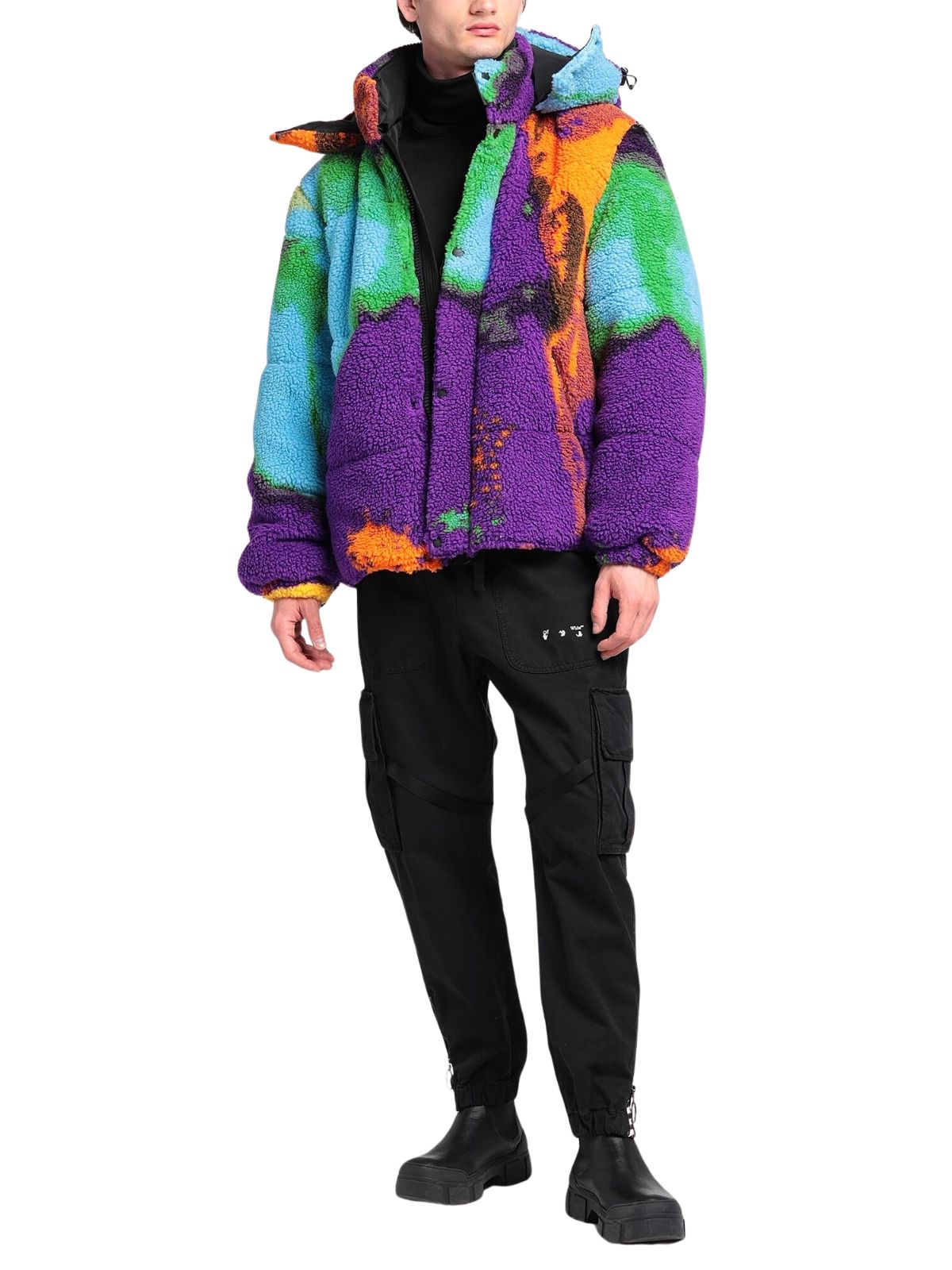 Msgm  Jacket Earth Blue