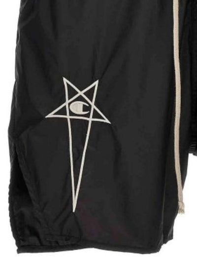Rick Owens Short X Champion Woven Black