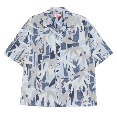 Kenzo Shirt Allover Print Blue