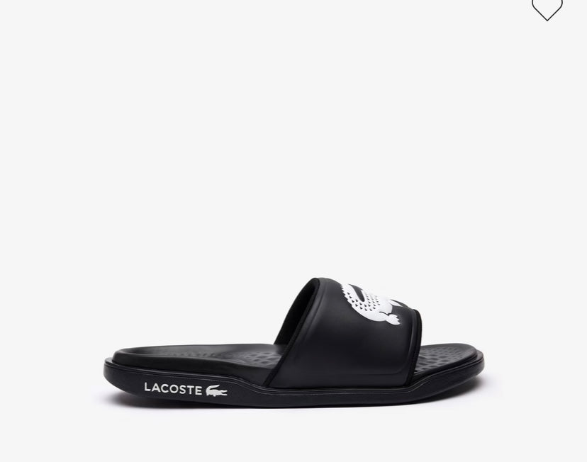 Lacoste Women's Croco Dualiste Synthetic Logo Strap Slided