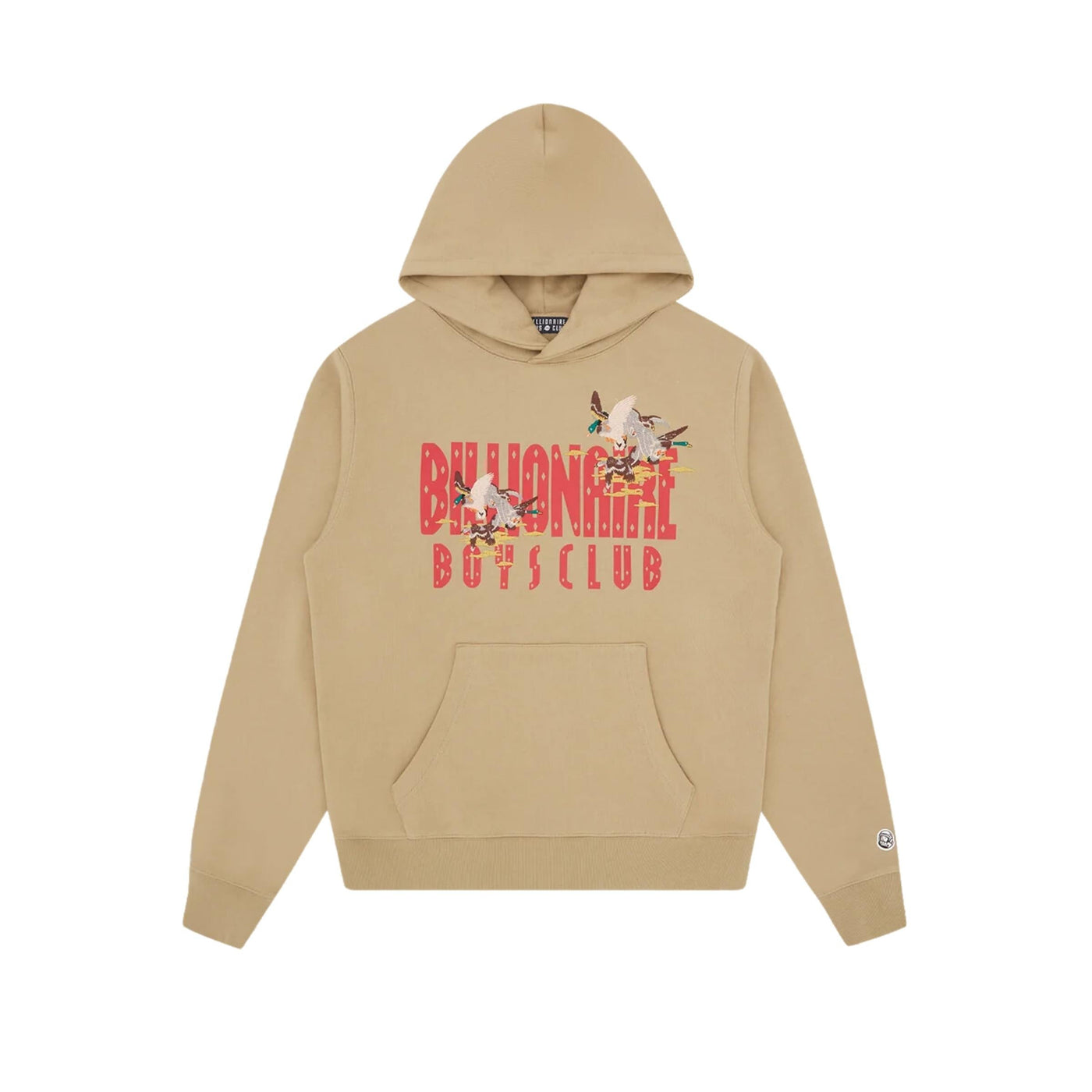 Billionaire Boys Club Sweater Duck Embroidered Logo Hoodie Light Khaki