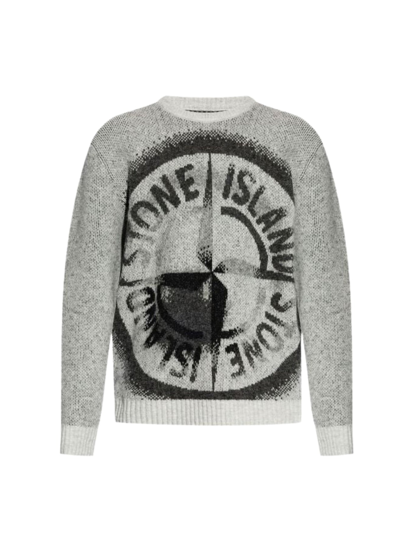 Stone Island Sweater Logo Grey