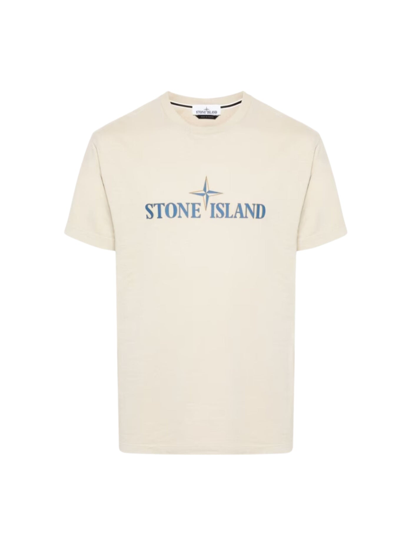 Stone Island T-Shirt Logo Cream