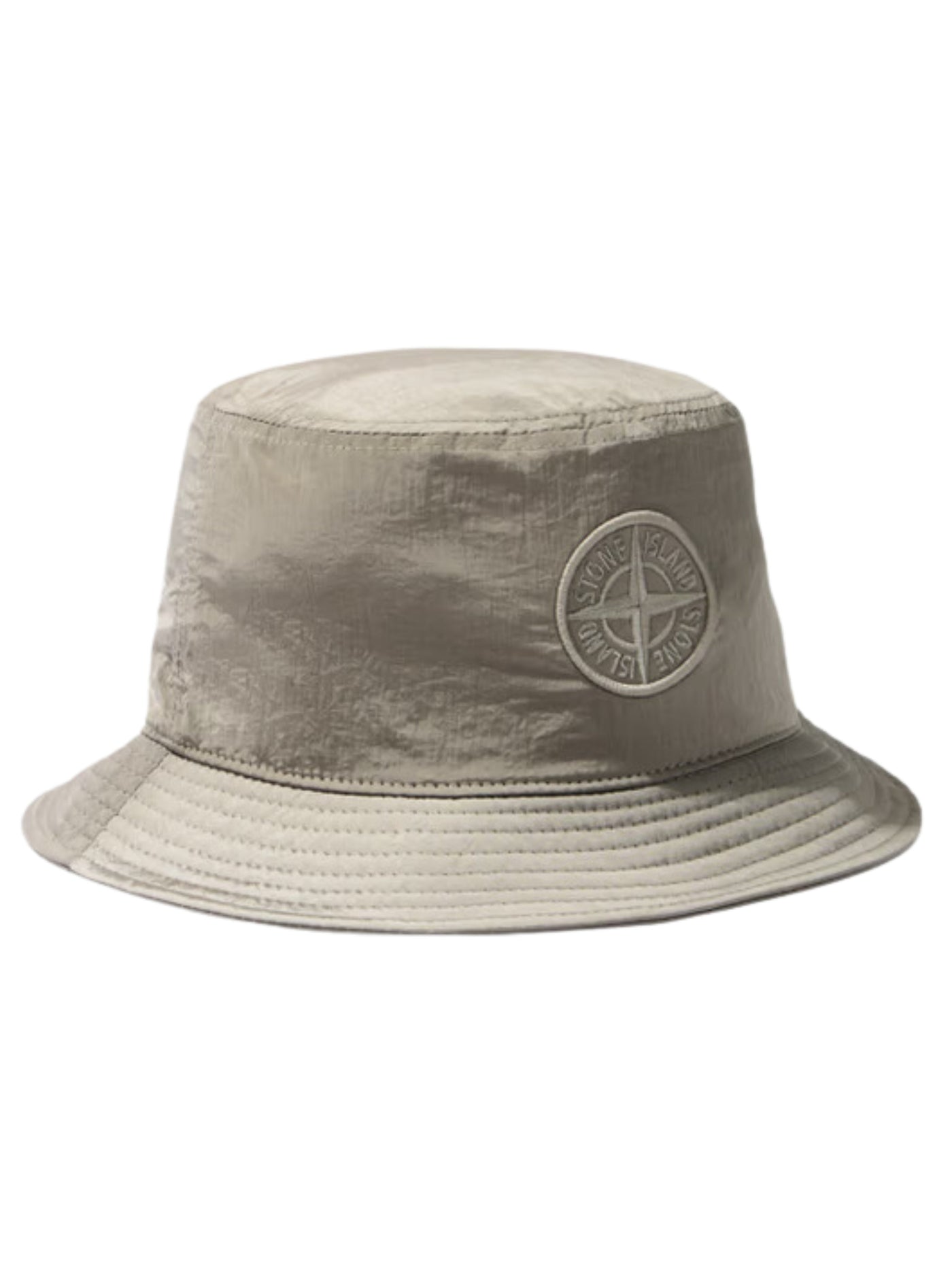 Stone Island Bucket Hat Logo Grey