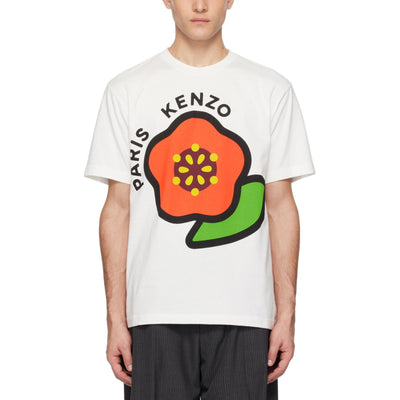 Kenzo T-Shirt Boke Flower White