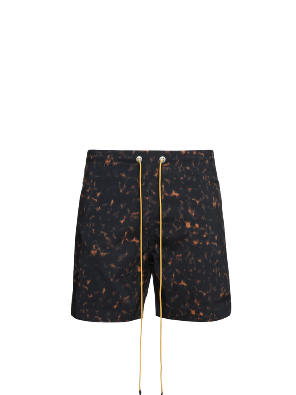 Rhude Shorts Tortise Swim Black-Multi