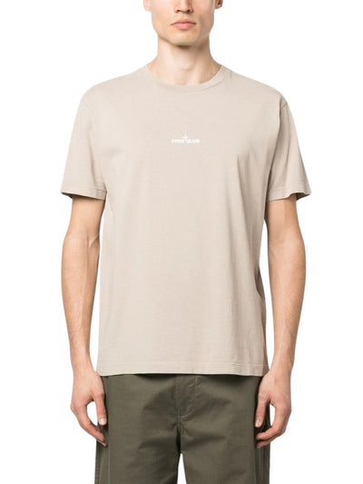 Stone Island T-Shirt Logo Light Green