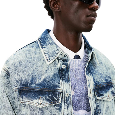 Kenzo Jacket Trucker Denim Blue