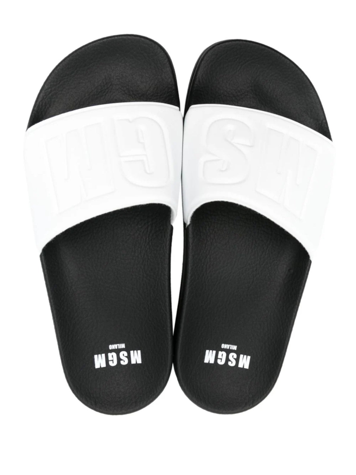 Msgm Slide Logo White