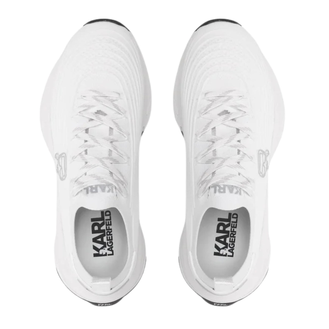 Karl Lagerfeld Sneaker Lux Finesse Plex Ikonic Knit White